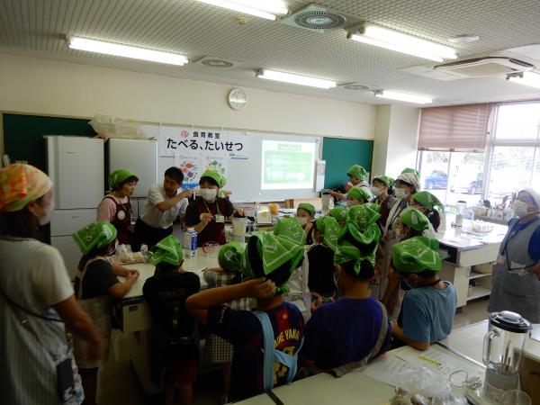 食育教室の様子