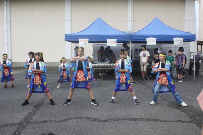 なつまつり・花火大会　よさこい披露