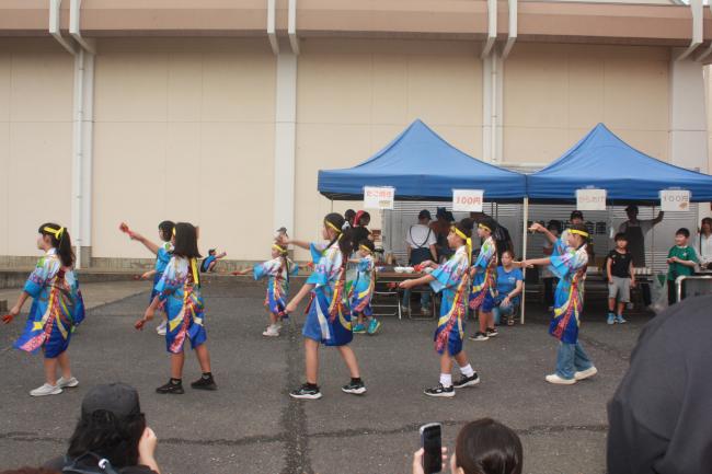 なつまつり・花火大会　よさこい披露